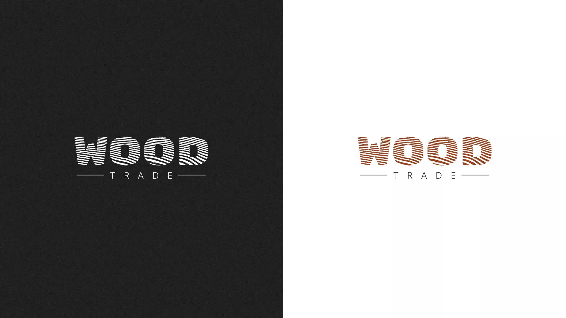 Разработка логотипа для компании «Wood Trade» в Тюмени
