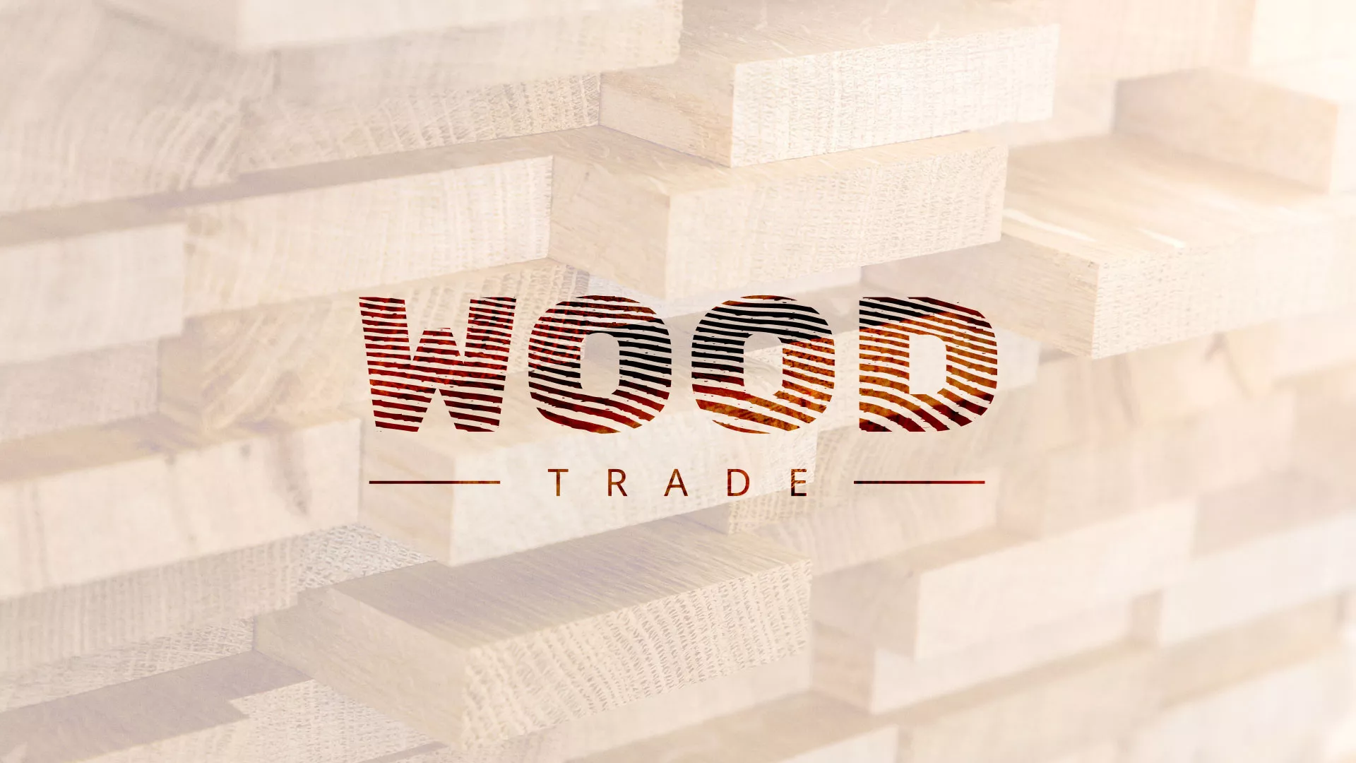 Разработка логотипа для компании «Wood Trade» в Тюмени