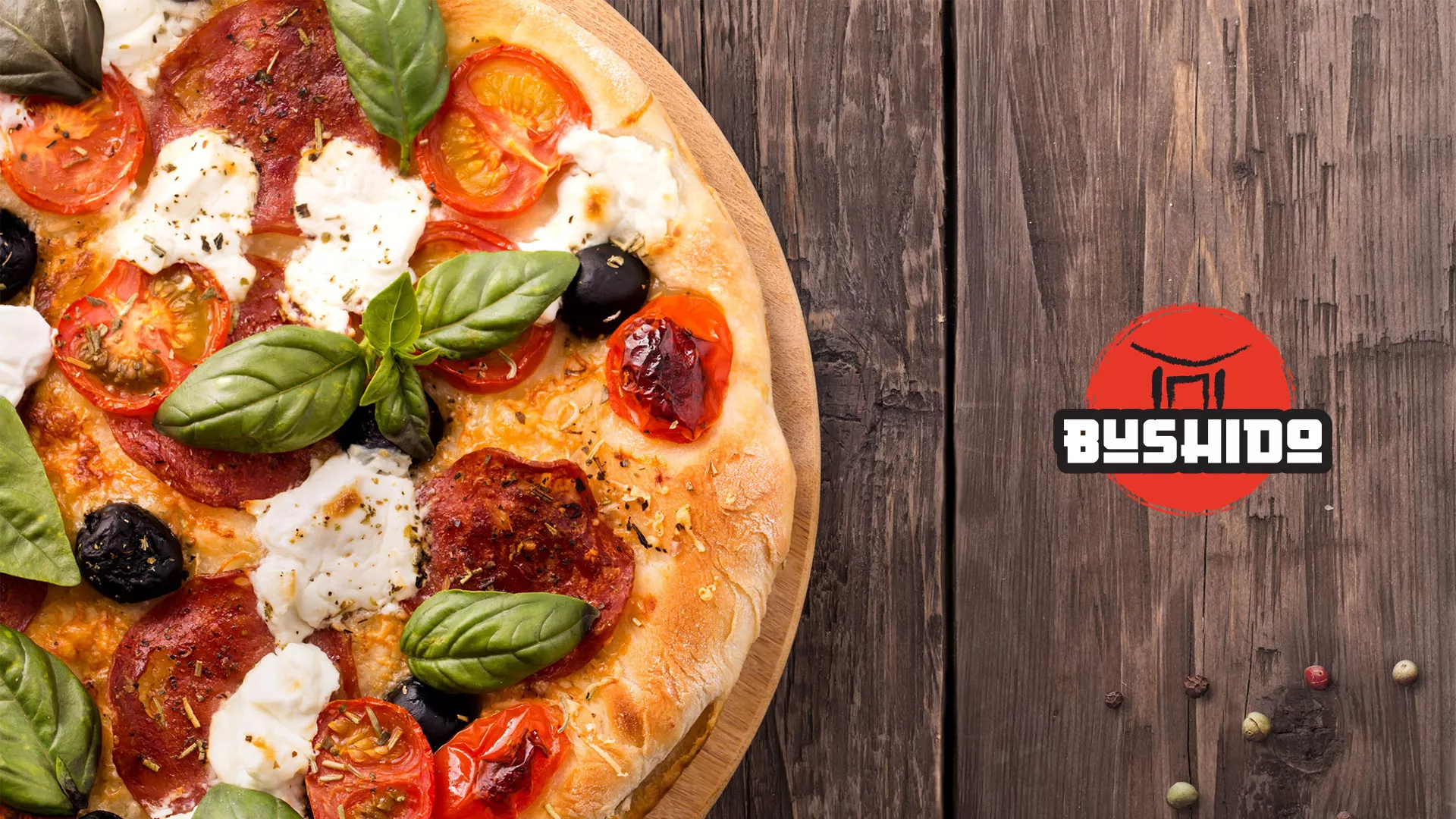 Разработка сайта для пиццерии «BUSHIDO» в Тюмени