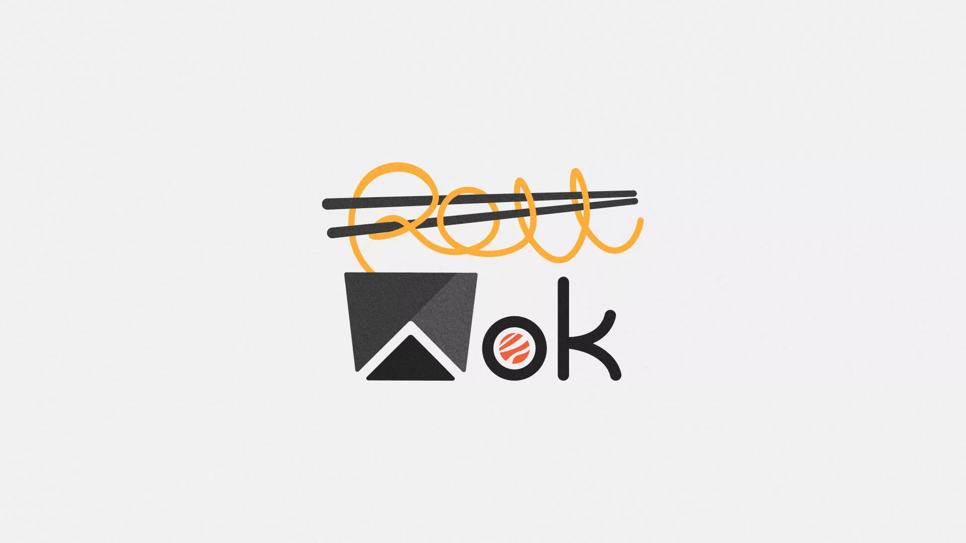 Разработка логотипа в Тюмени для суши-бара «Roll Wok Club» Разработка логотипа в Тюмени для суши-бара «Roll Wok Club»