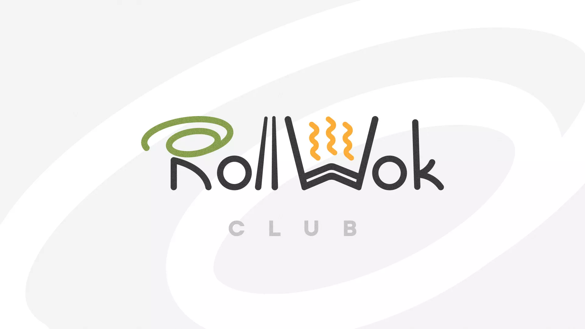 Создание дизайна листовок суши-бара «Roll Wok Club» в Тюмени
