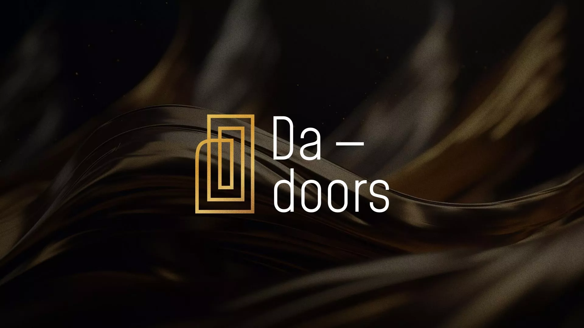 Разработка логотипа для компании «DA-DOORS» в Тюмени