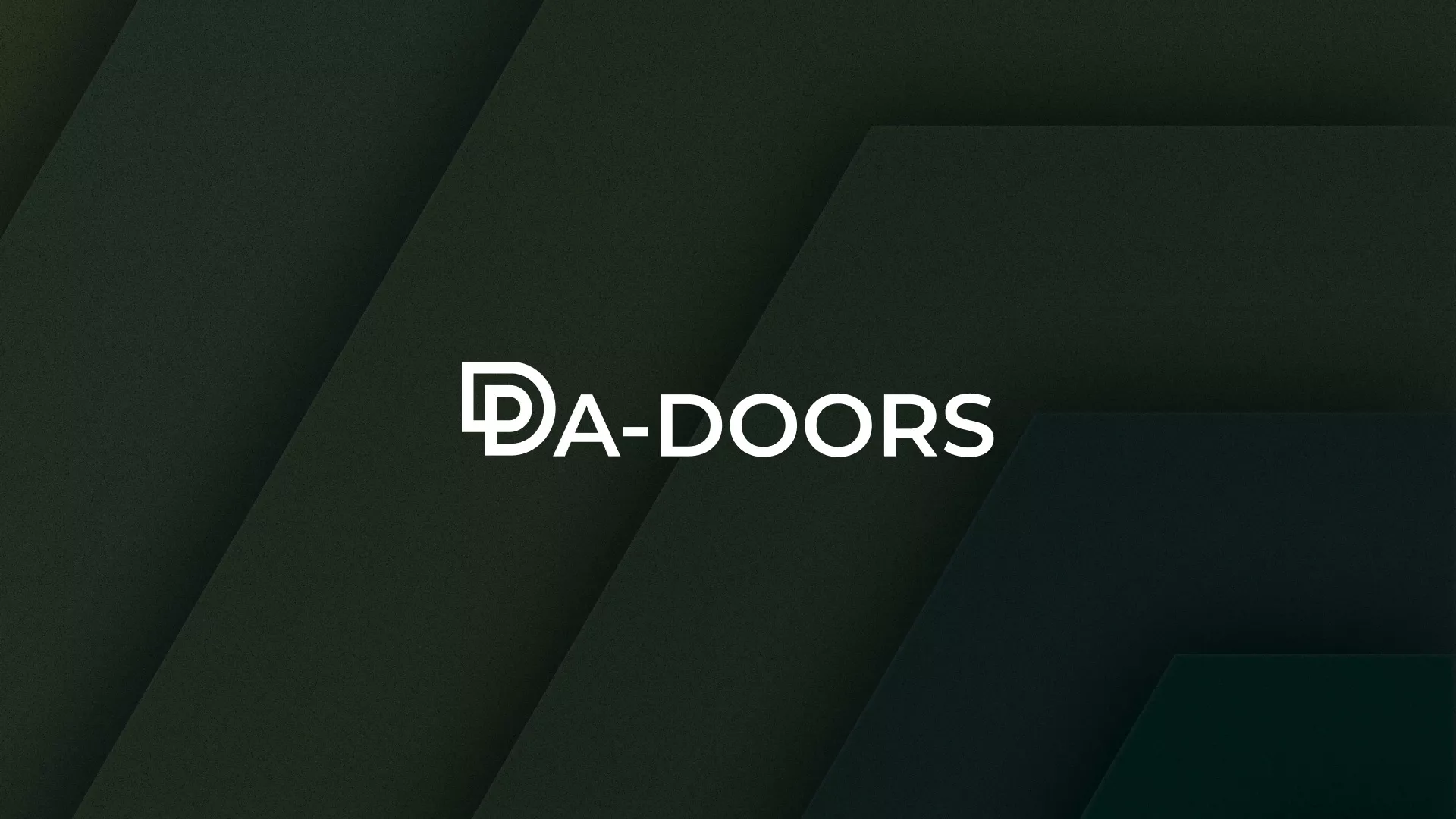 Создание логотипа компании «DA-DOORS» в Тюмени
